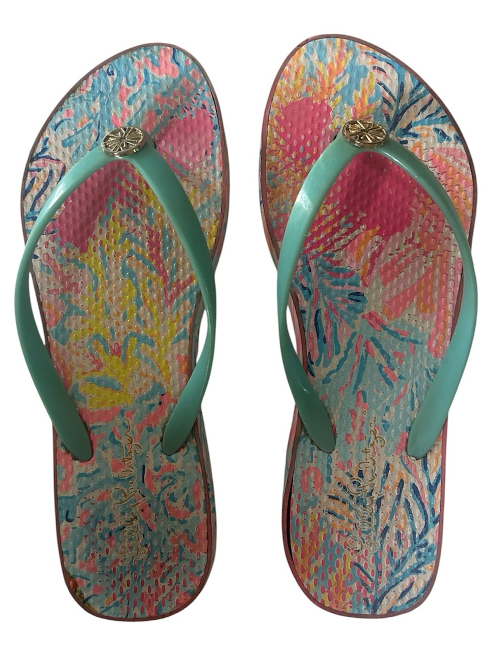 Lilly Pulitzer Pool Flip Flop size 8